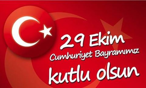 CUMHURİYET BAYRAMIMIZ KUTLU