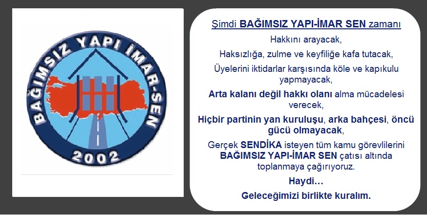 BAĞIMSIZ YAPI-İMAR SEN YETKİ