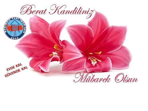 BERAT KANDİLİNİZ MÜBAREK